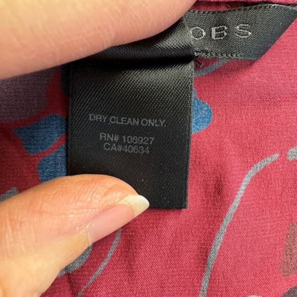 Vintage Marc by Marc Jacobs Silk Floral Dress - Size 2 - Picture 13 of 16